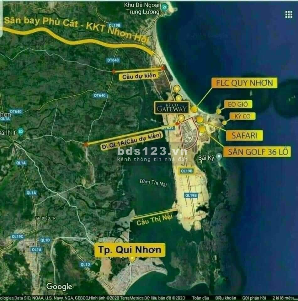 Đầu tư đất biển sở hữu lâu dài, Kỳ Co Gateway Quy Nhơn tiện ích đầy đủ