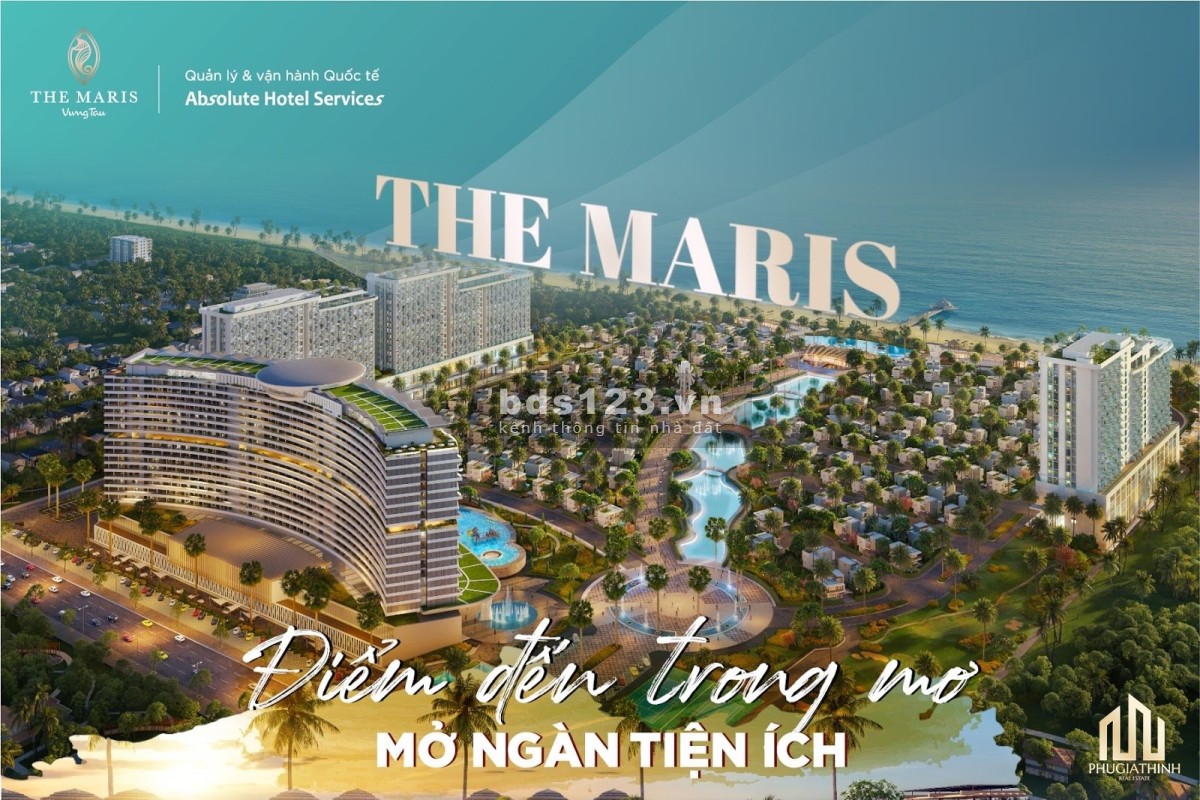 Duy nhất villas view biển The Maris Vũng Tàu chiết khấu 9%, nhận ngay 2 tỷ