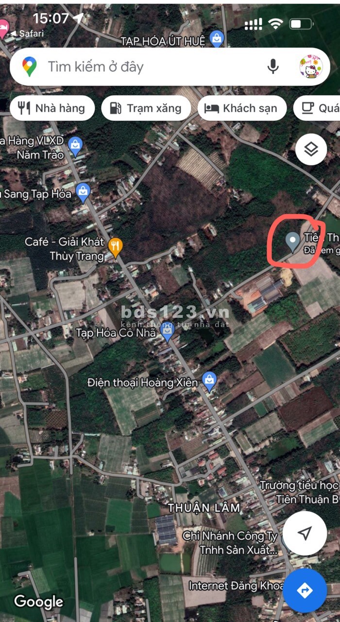 Đất nền ODT THỔ CƯ, mặt tiền Quoc lộ 22 bàn giao ngay, sổ hồng riêng