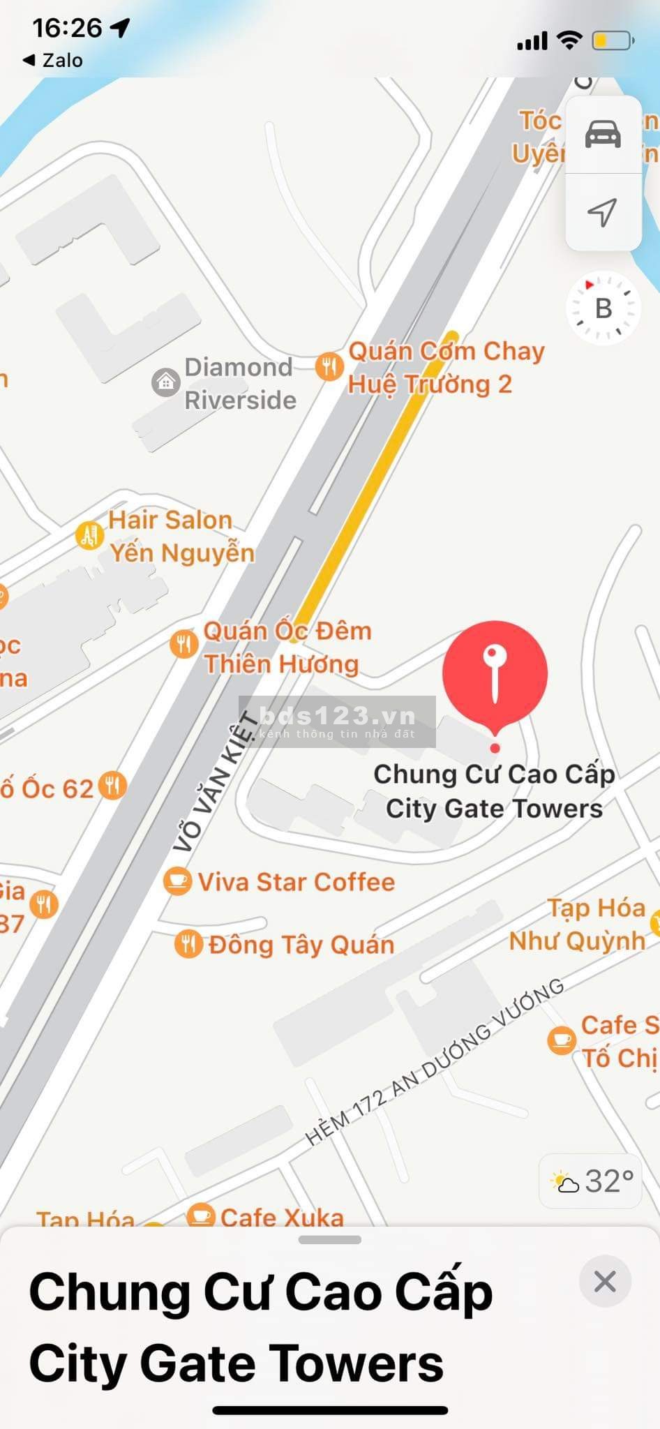 Cho thuê căn phòng toà nhà BW đại lộ Võ Văn Kiệt, giá tốt thị trường, khu an ninh
