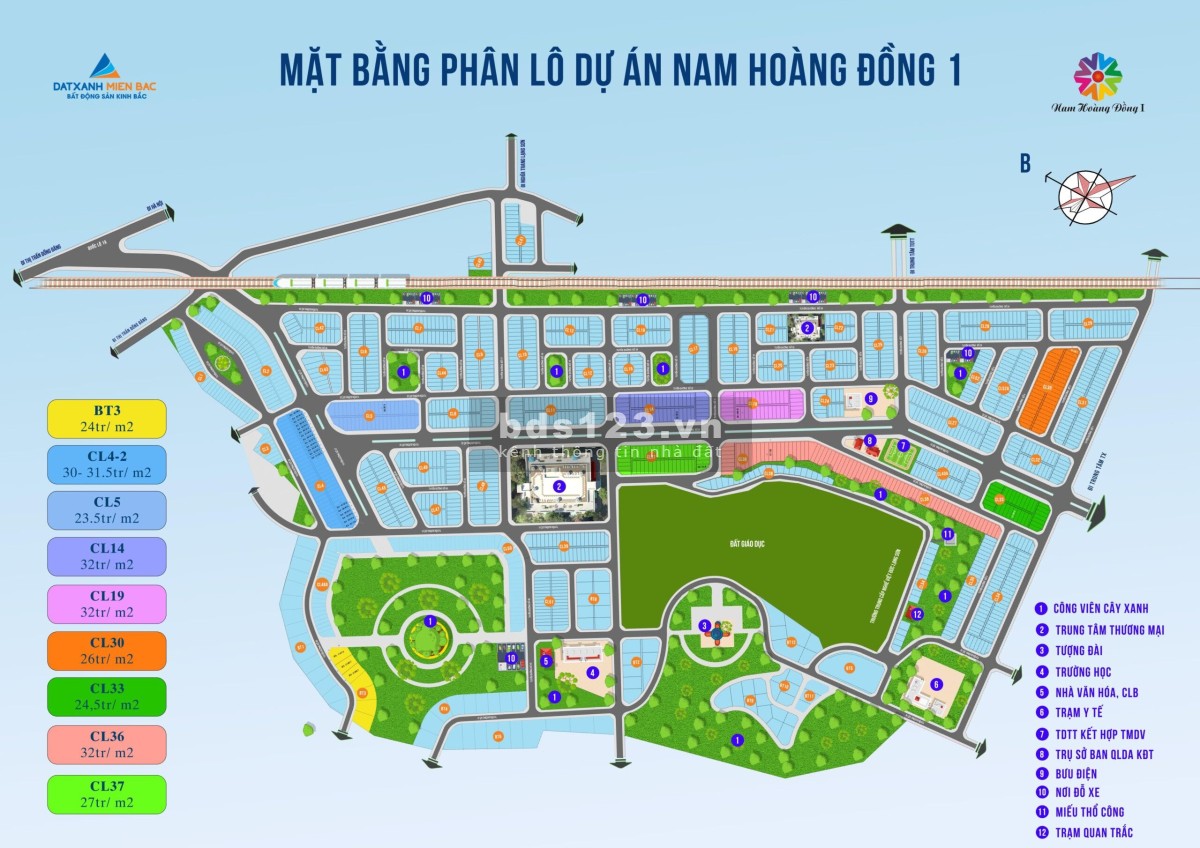 Nam Hoàng Đồng Lạng Sơn - Khu đô thị hiện đại bậc nhất TP. Lạng Sơn