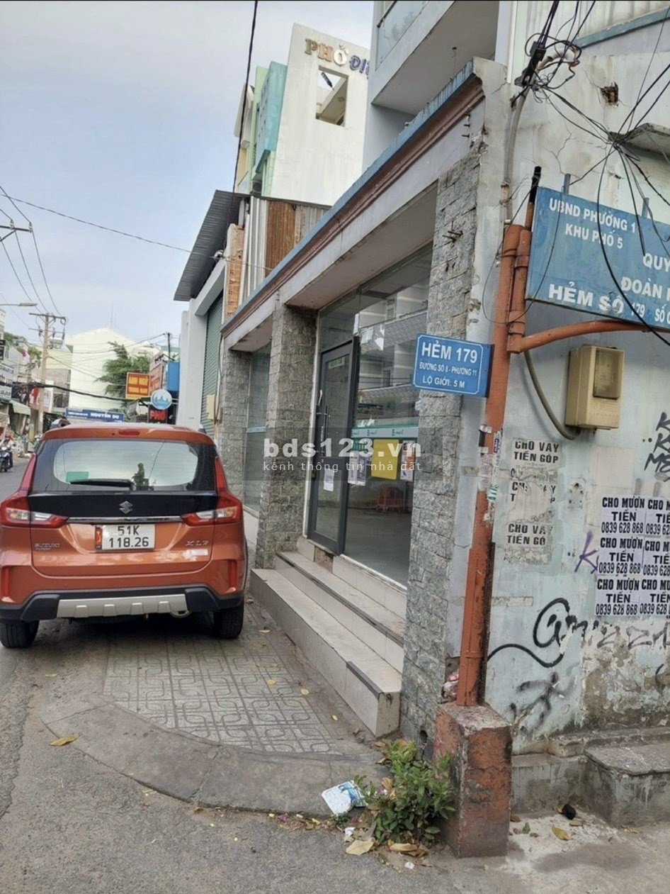 Bán nhà hẻm xe hơi 1 trệt 1 lầu đường số 8 phường 11, Quận Gò Vấp