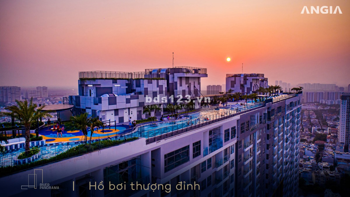 Cập nhật căn hộ RIVER PANORAMA giá cực rẻ chỉ 3,7 tỷ căn 3 pn 2 wc tầng cao view sông