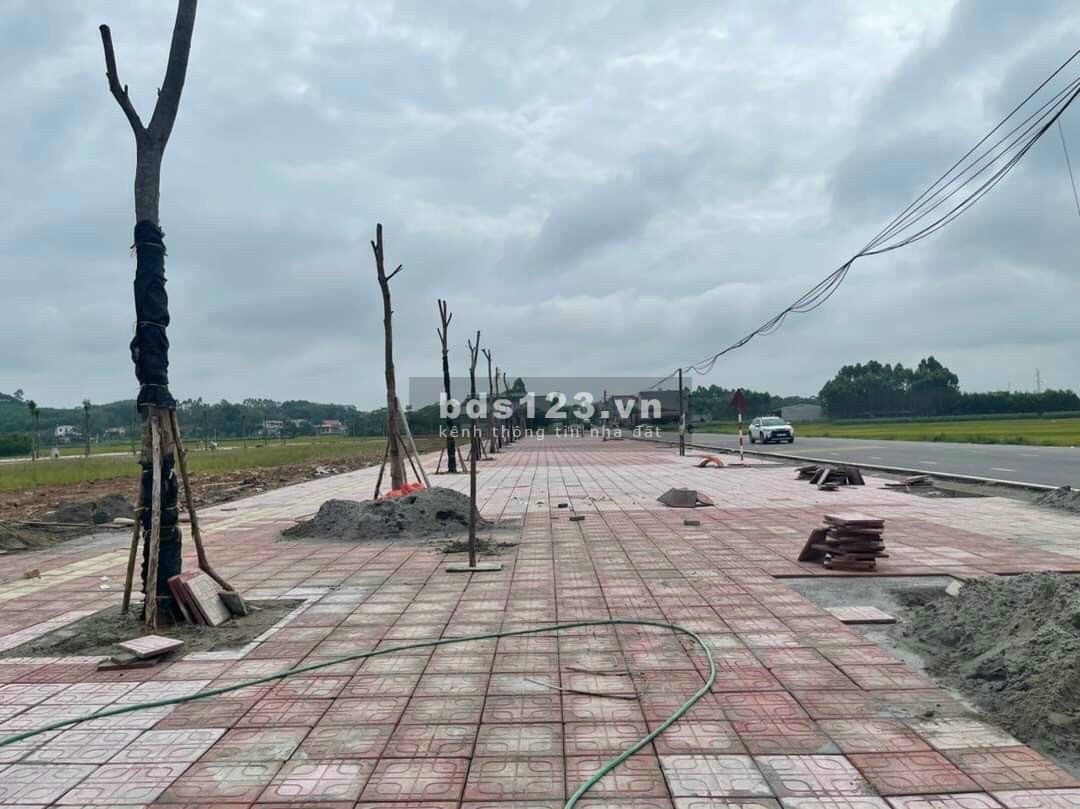 Bán đất thị trấn Nhã Nam Bắc Giang lô góc duy nhất đẹp nhất dự án