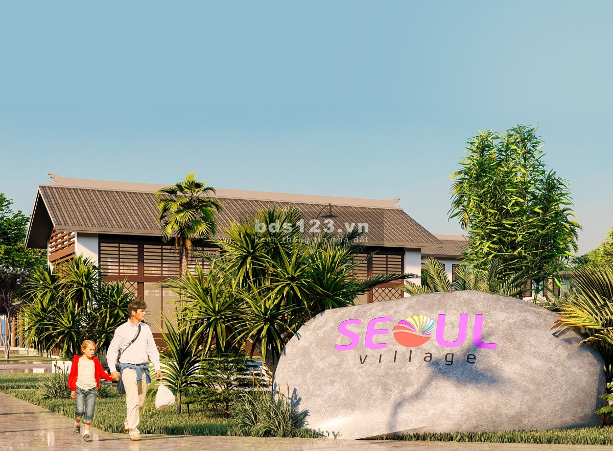 Hot chính chủ bán đất nền mặt tiền biển Seoul Village - Hàng F0 giá ngoại giao, sổ sẵn