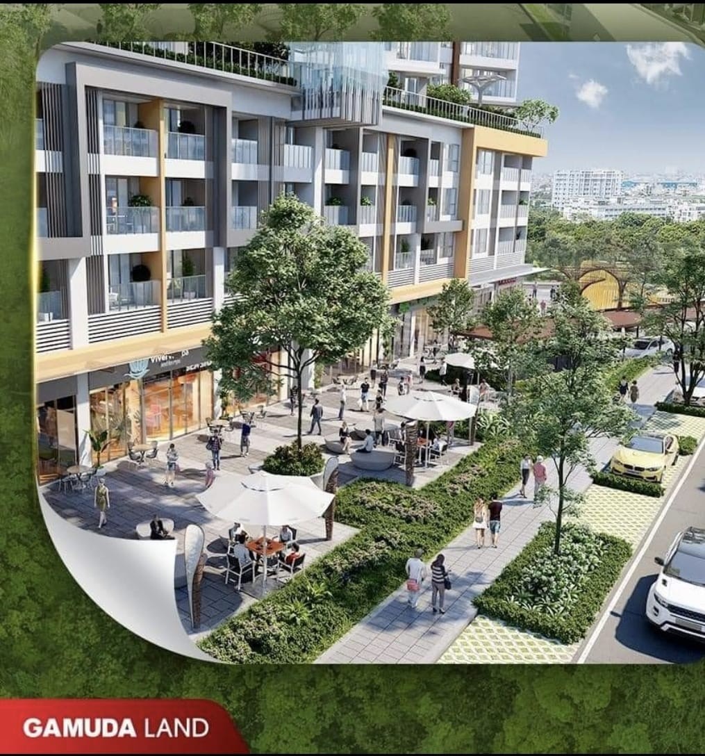 Bán shophouse mặt tiền phố đi bộ rộng 61m, sầm uất bậc nhất khu Tây Sài Gòn