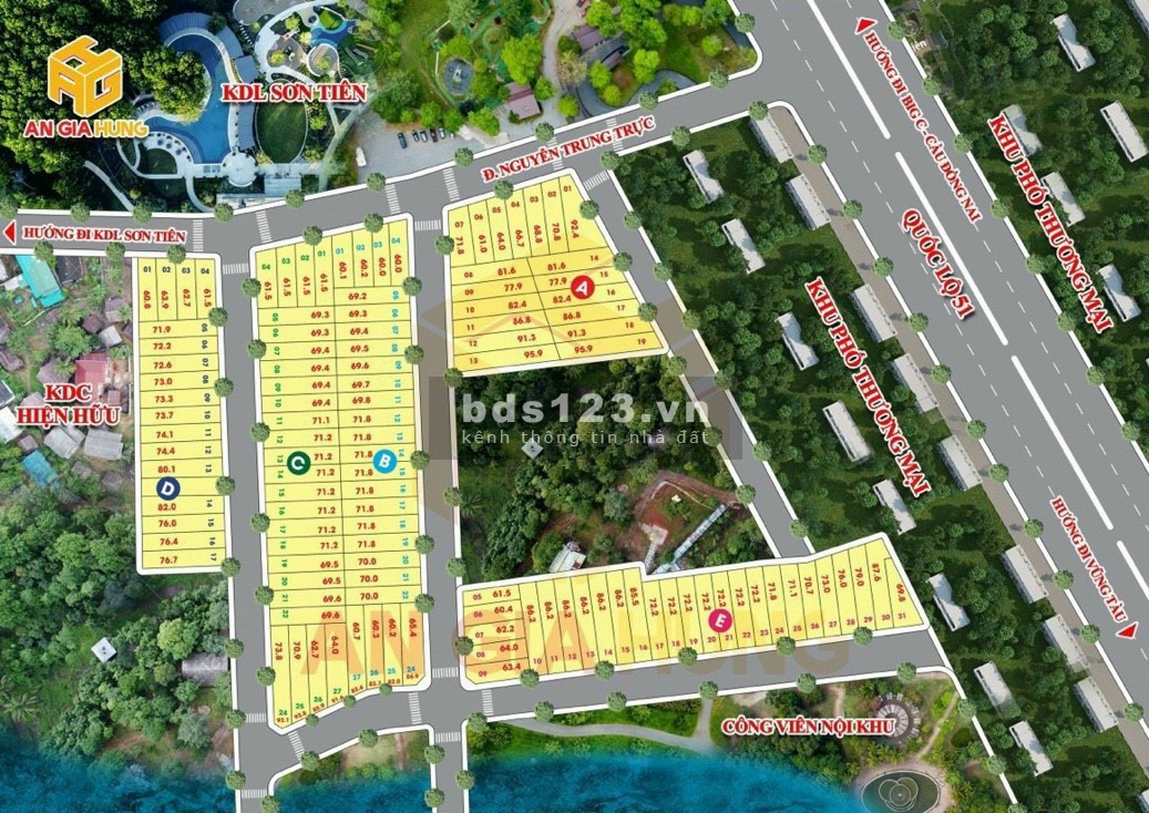 Bán đất đẹp ngay khu du lịch Sơn Tiên, phường An Hoà, Biên Hoà