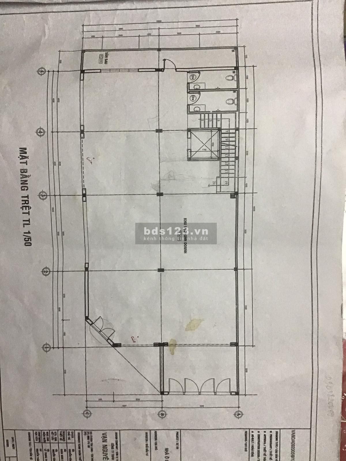 Mặt bằng văn phòng cho thuê góc đường số 5 giá thương lượng nhanh