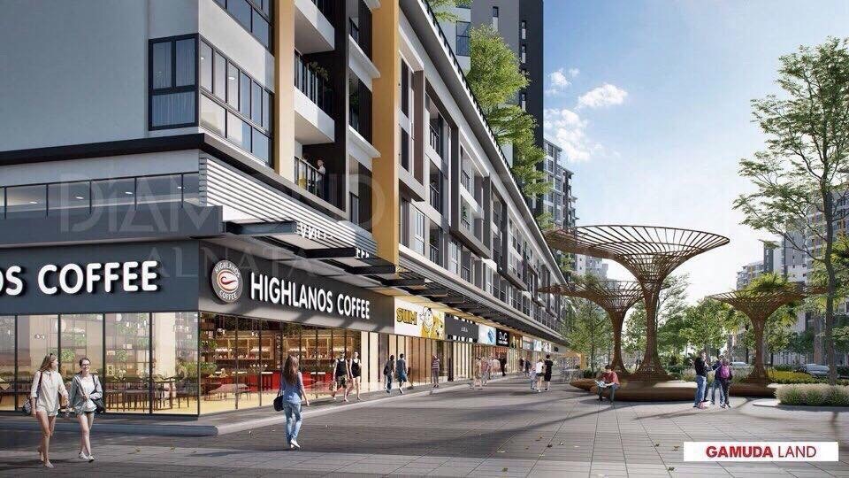 Bán shophouse mặt tiền phố đi bộ rộng 61m, sầm uất bậc nhất khu Tây Sài Gòn
