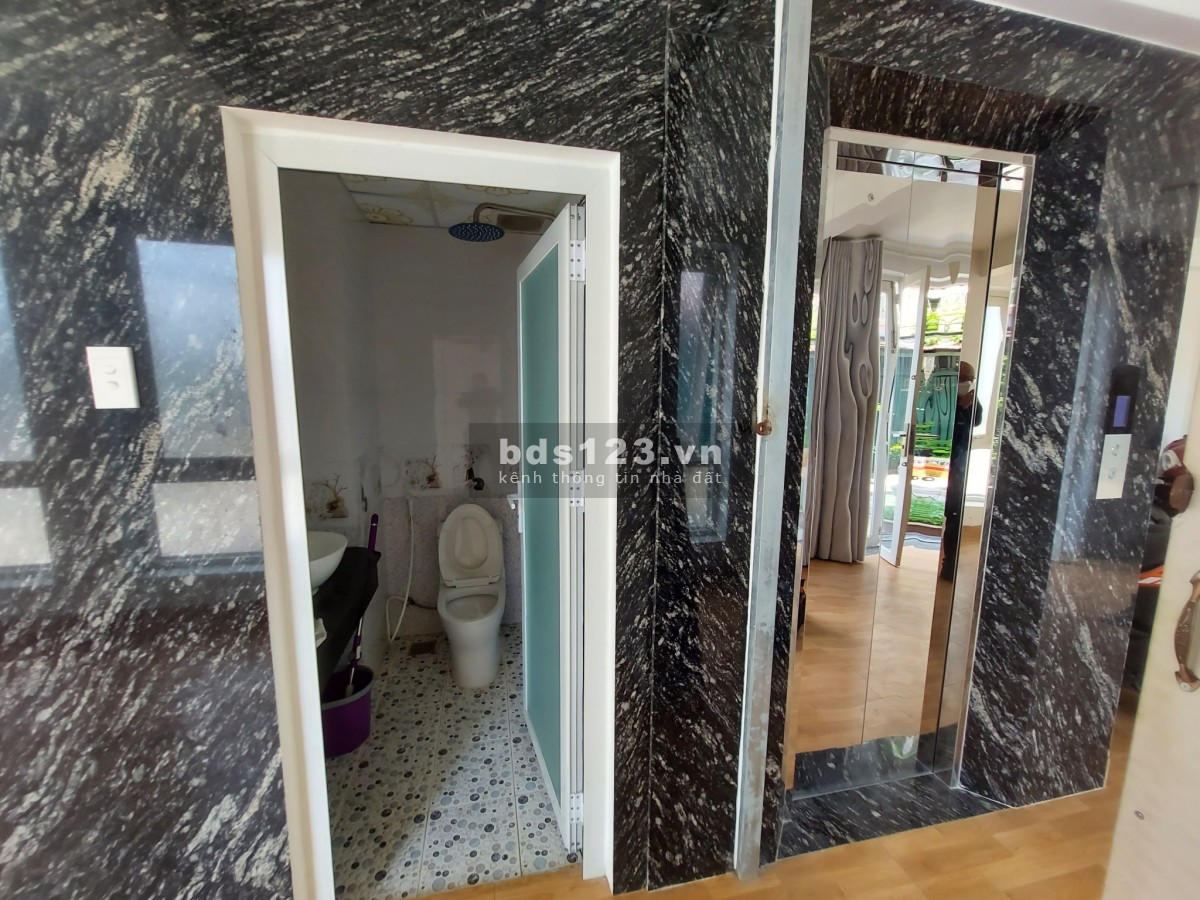 Cho thuê nhà nguyên căn Gò Vấp đường Số 59 hẻm xe hơi dt 50,4m2 6 tầng có thang máy