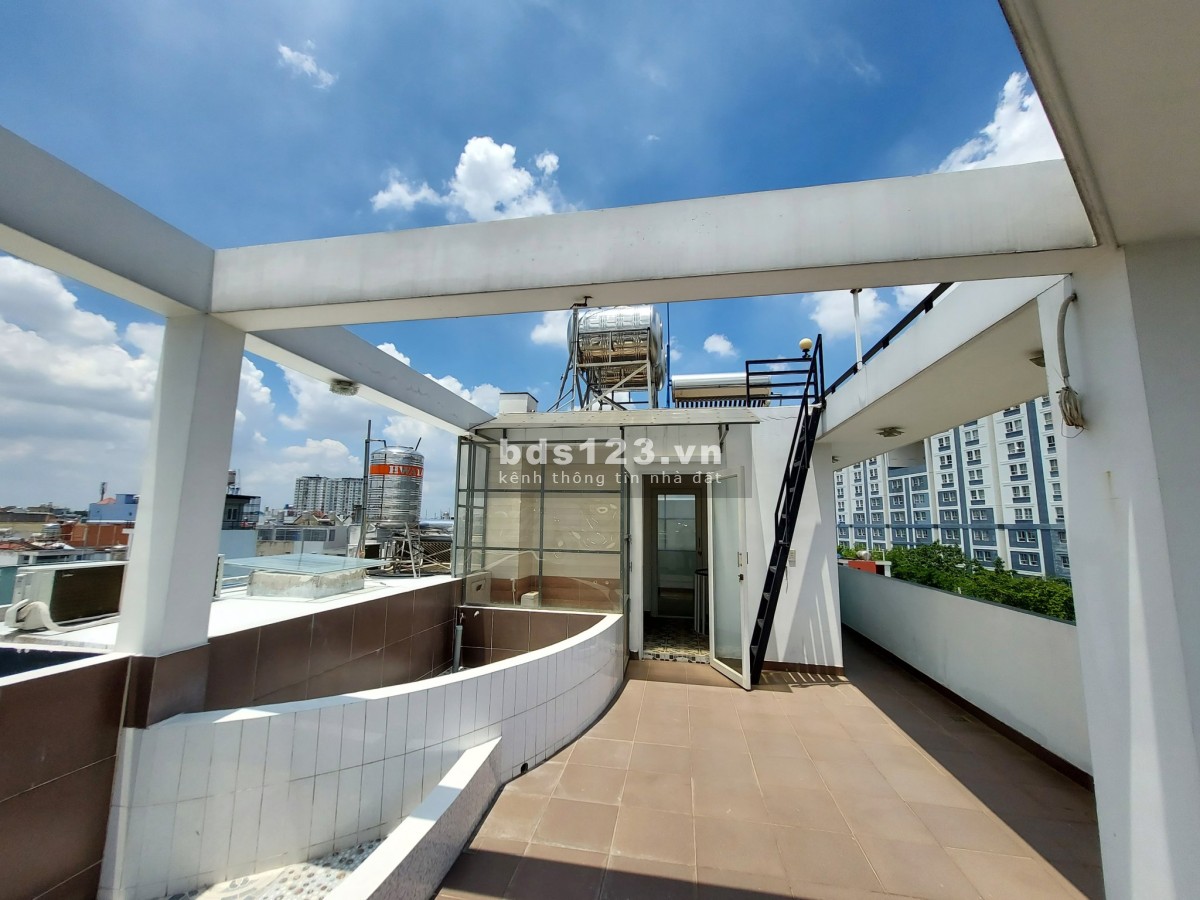 Cho thuê nhà nguyên căn Gò Vấp đường Số 59 hẻm xe hơi dt 50,4m2 6 tầng có thang máy