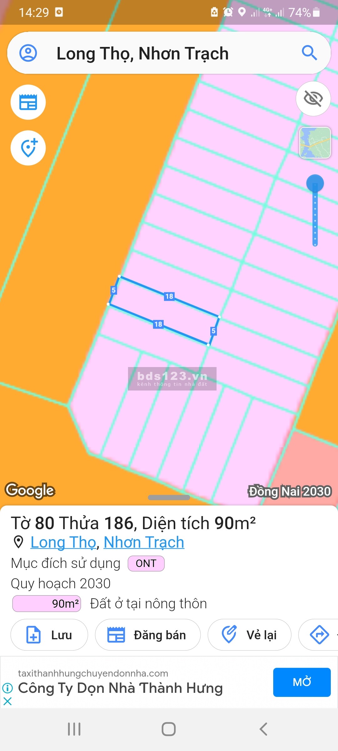 Bán nhà mặt tiền D1 sát góc ngã 4 đường Lê Hồng Phong 1 trệt 2 lầu