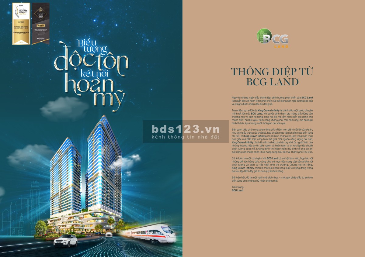 Bán gấp căn hộ cao cấp King Crown 2PN mặt tiền Võ Văn Ngân, 78m2 view Landmark