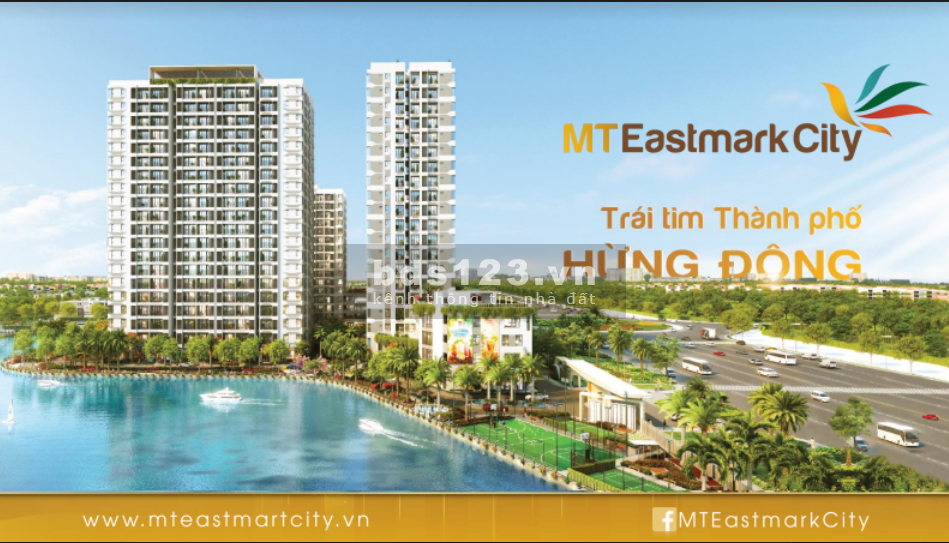 Giá tốt nhất tại thành phố Thủ Đức, giá chỉ từ 39 triệu/m2, chung cư MT Eastmark City