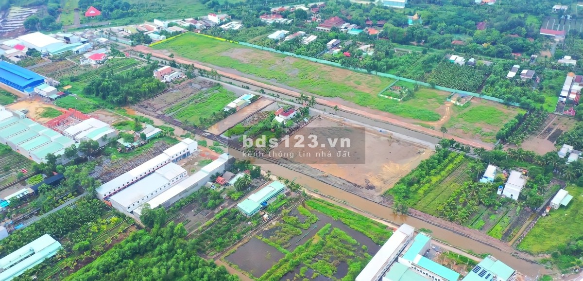 Bán đất nền View Sông giá rẽ 100% thổ cư đối diện KĐT E.City Tân Đức