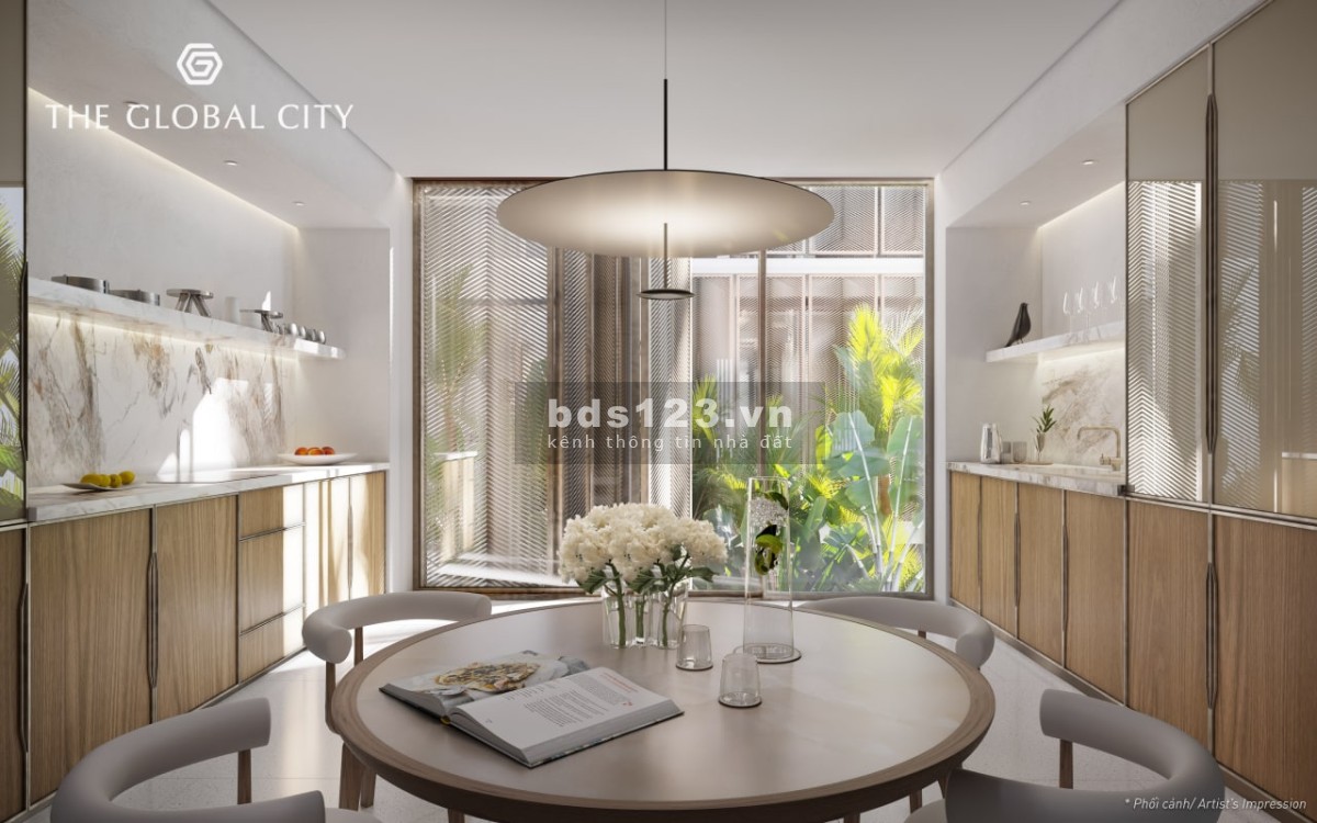 Bán căn hộ view kênh đào tình yêu The Global City căn góc tầng cao