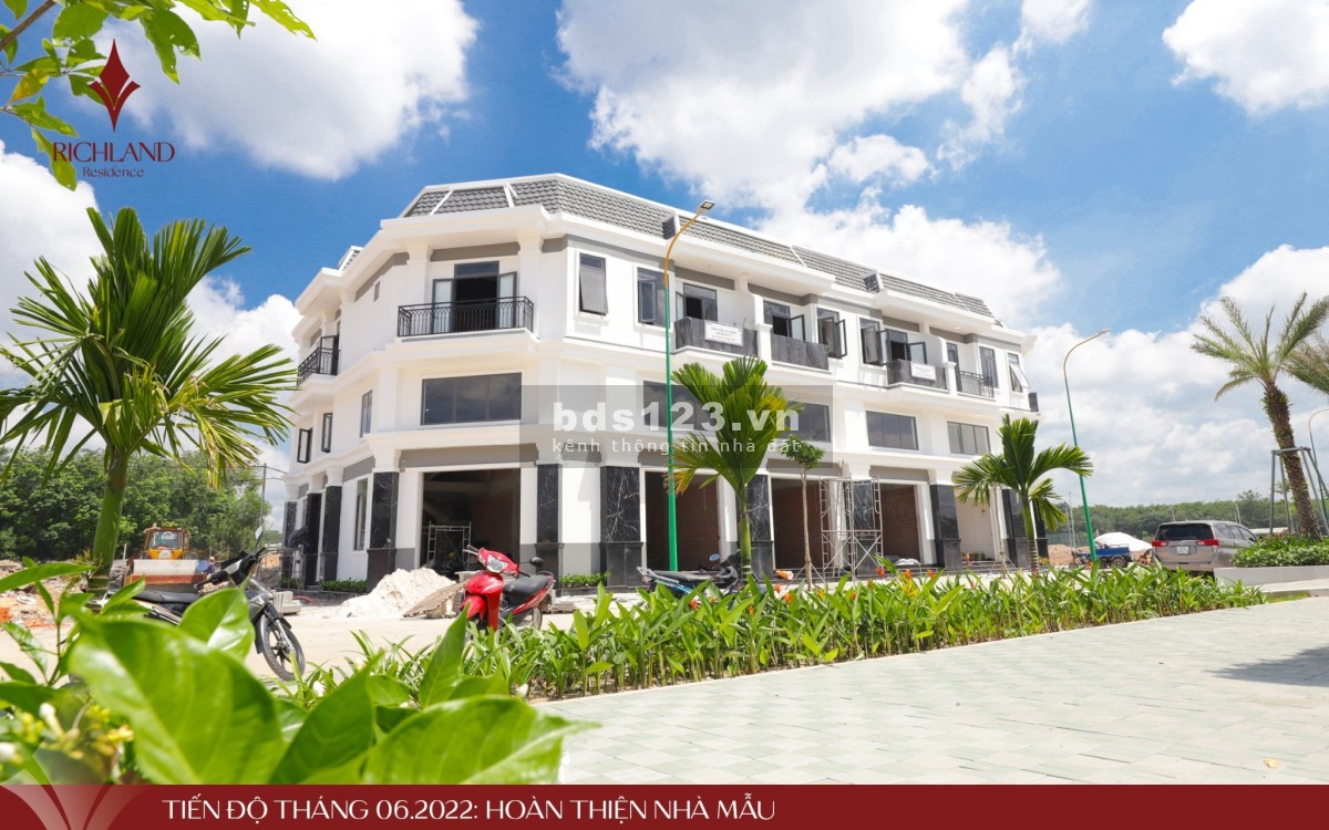 Đất nền - Nhà phố liền kề TP mới Bình Dương, KCN Vsip II mở rộng giá chỉ 1,4 tỷ