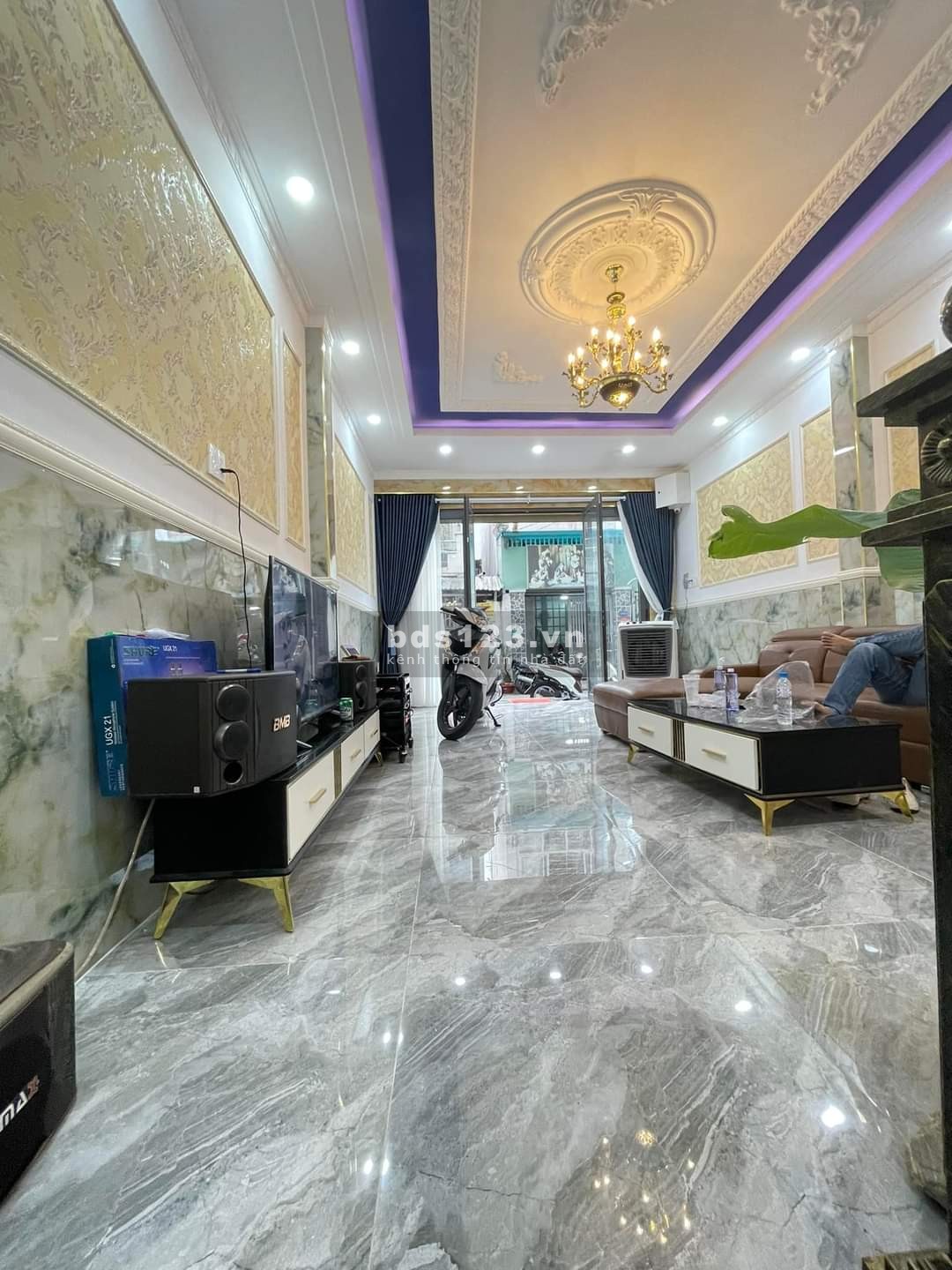 BÁN NHÀ TÂN PHÚ, DƯƠNG VĂN DƯƠNG, HẺM XE HƠI THÔNG, NHÀ MỚI, 4 TẦNG, BTCT, 4.3x12M, NHỈNH 8TỶ