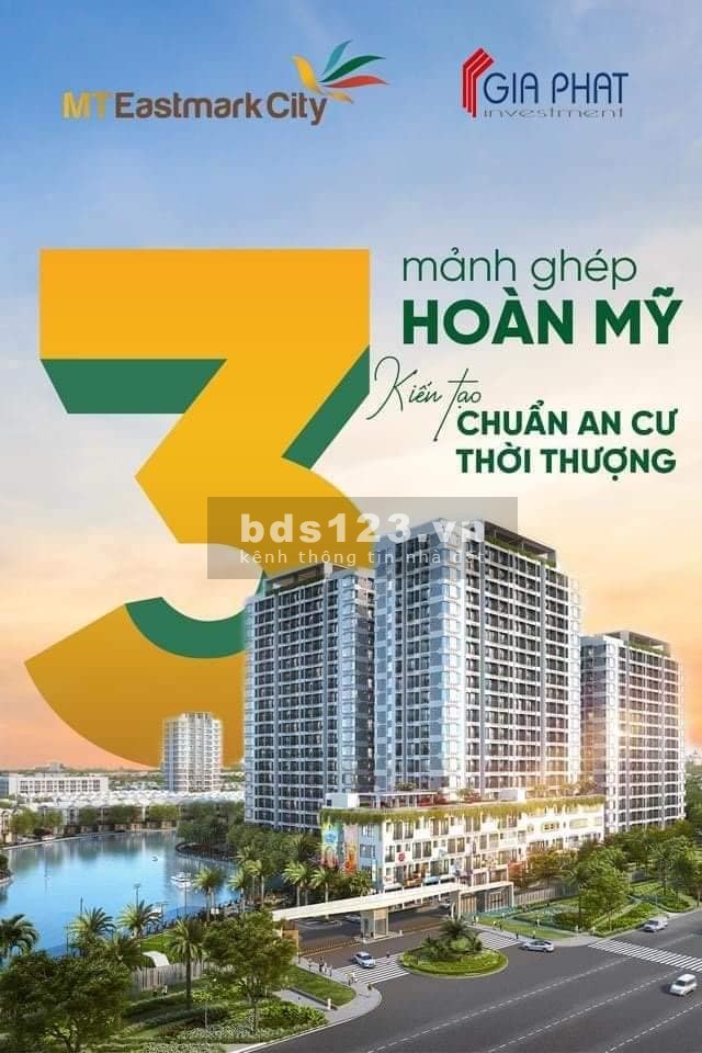 Chung cư MT Eastmark City giá tốt nhất tại thành phố Thủ Đức, pháp lý chuẩn