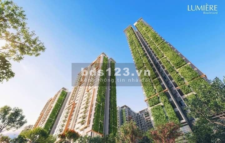 Căn hộ quận 9 căn góc tầng cao view sông Đồng Nai dự án Lumiere Boulevard