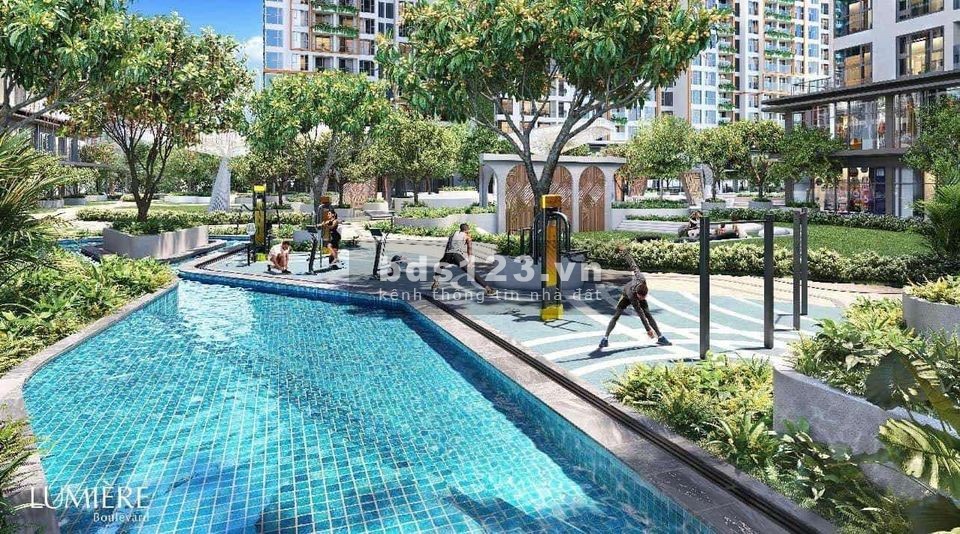 Căn hộ quận 9 căn góc tầng cao view sông Đồng Nai dự án Lumiere Boulevard