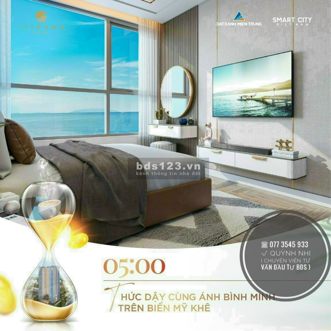 Bán căn hộ cao cấp 5* - Ven biển Mỹ Khê️️️ sổ hồng chính chủ pháp lý chuẩn