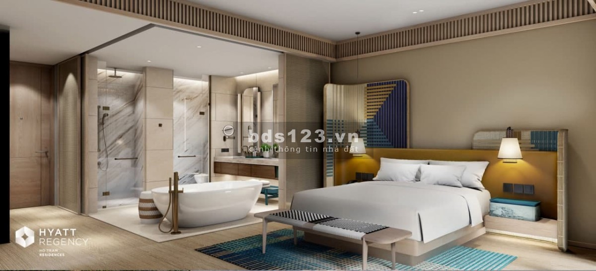 Biệt thự nghĩ dưỡng Hồ Tràm căn góc mặt tiền biển Hyatt Recency