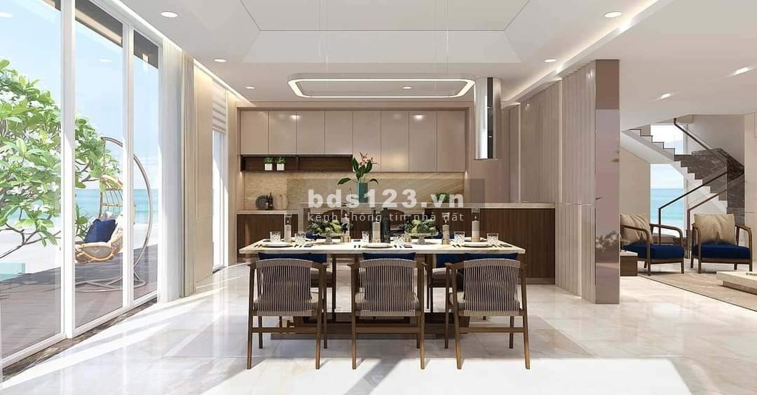 Chỉ với 6 tỷ sở hữu ngay biệt thự mặt tiền biển nằm trong khu nghỉ dưỡng 5 sao