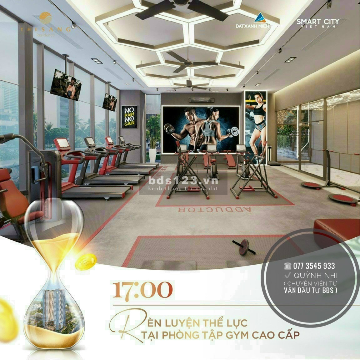 Bán gấp căn hộ cao cấp The Sang Residence tiện ích đủ, liên hệ 0773545933
