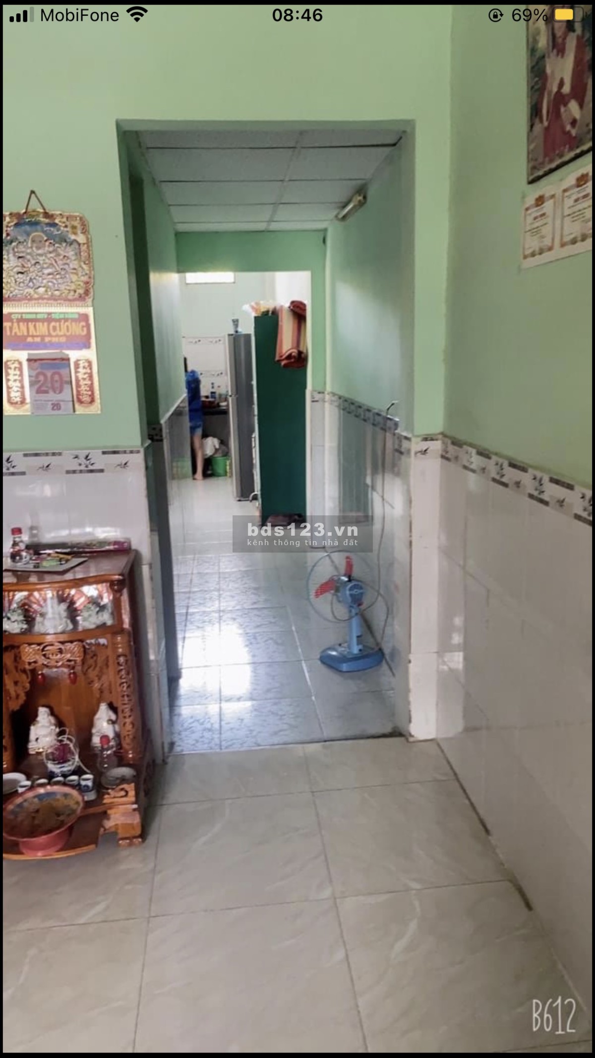 Nhà cấp 4 thanh lí nhanh gọn giá bán 1 tỷ 268tr diện tích sử dụng 48m2