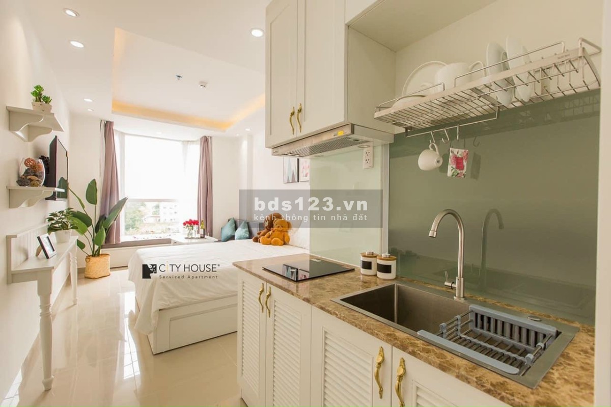 Cho thuê căn hộ dịch vụ Quận 7, có hồ bơi, Gym, gần Lotte Mark, trường đại học