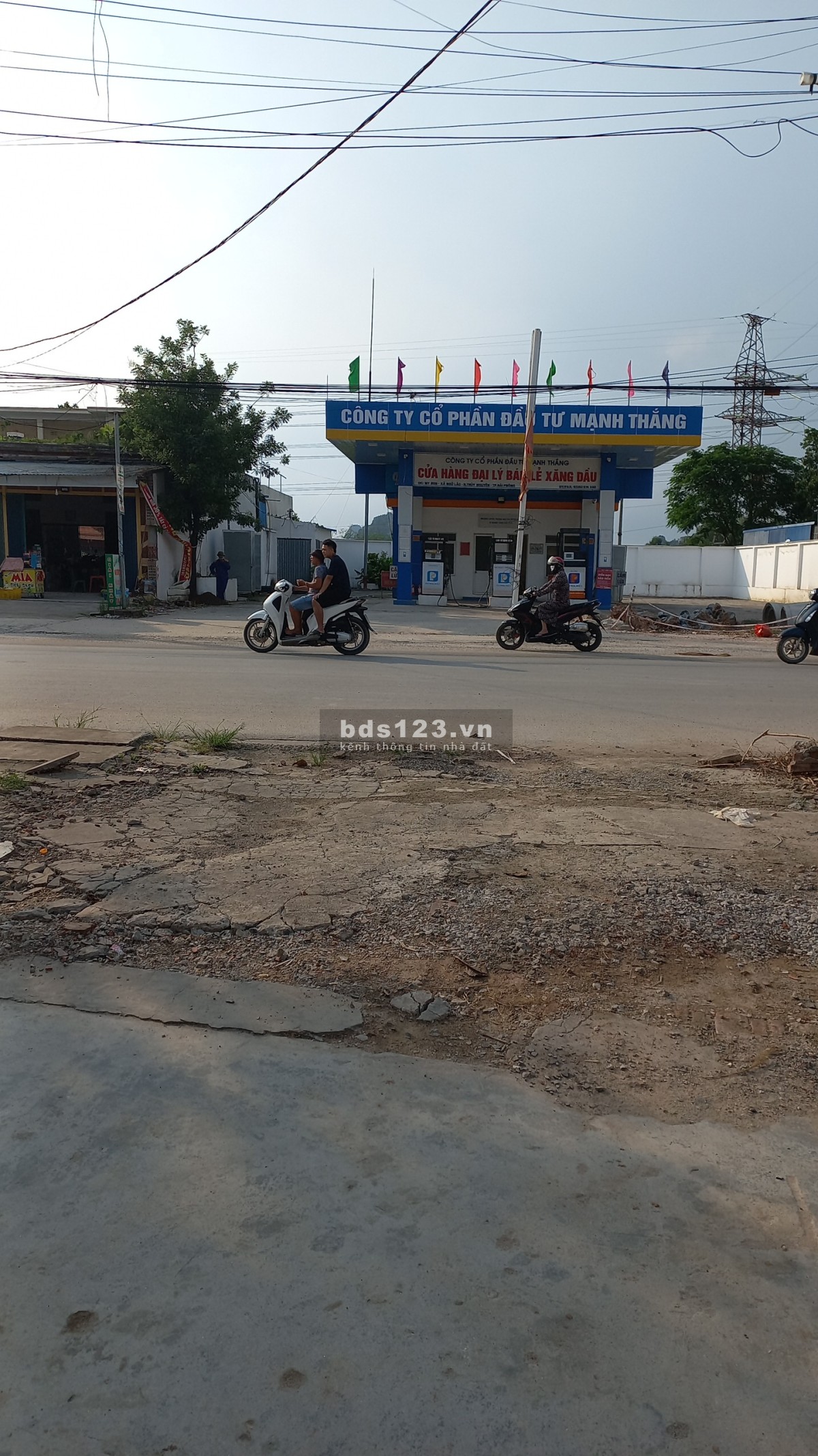 Cho thuê đất dài hạn 400m2 măt tiền đường 359, Ngũ Lão, Thủy Nguyên, Hải Phòng
