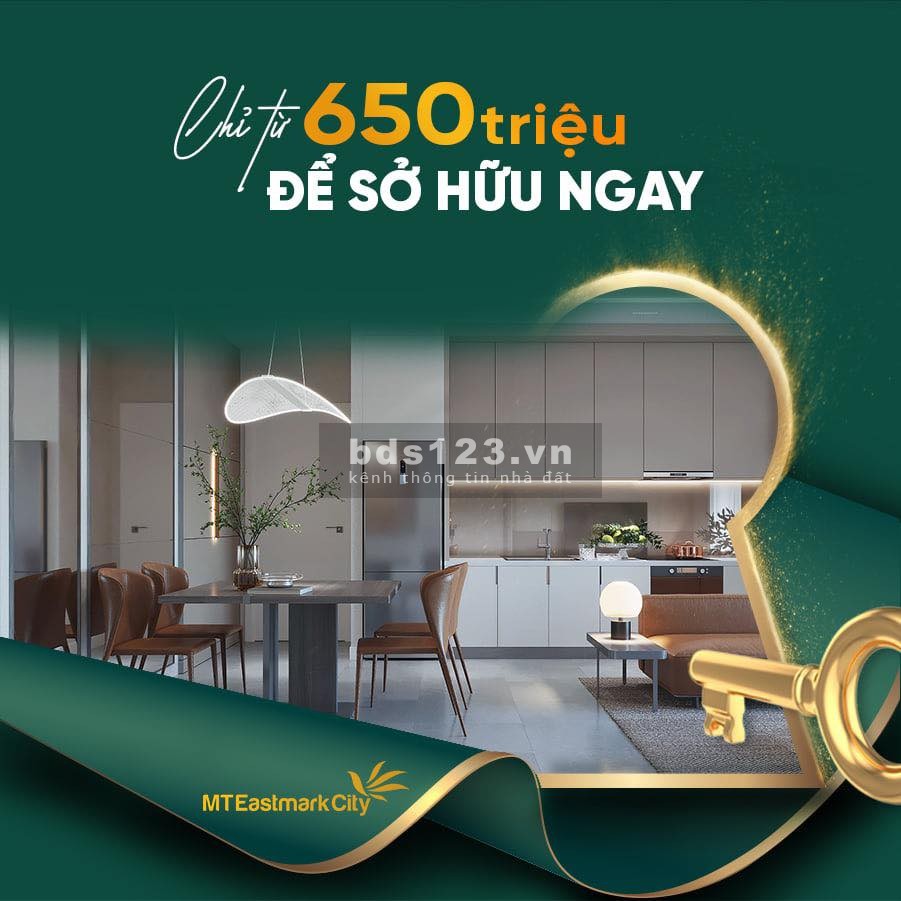 Chỉ 490 triệu sở hữu ngay căn hộ MT Eastmark City chiết khấu đến 5%, hotline: 090 66 88 469