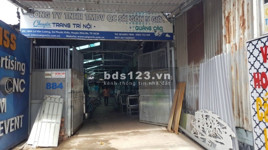 Chính chủ cần cho thuê mặt tiền đường Lê Văn Lương pháp lý chuẩn, lh 0913901609