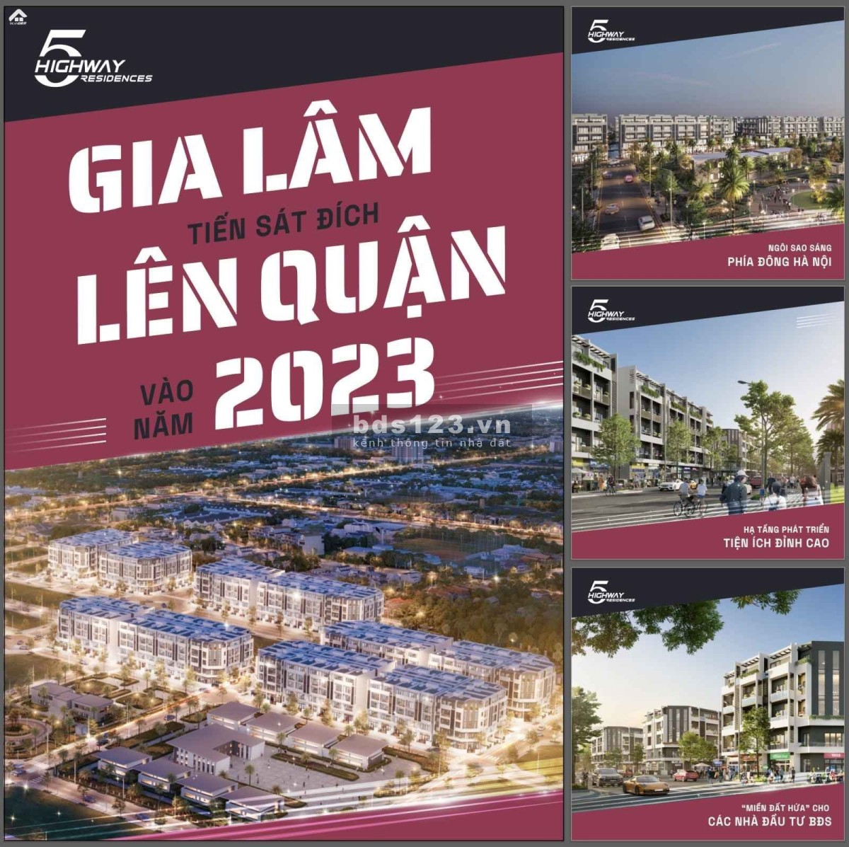 Nhượng xuất ngoại giao liền kề shophouse , đối diện Đại đô thị Vinhomes Ocean Park.