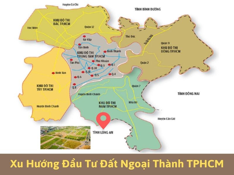 Xu hướng đầu tư đất ngoại thành TPHCM lên ngôi