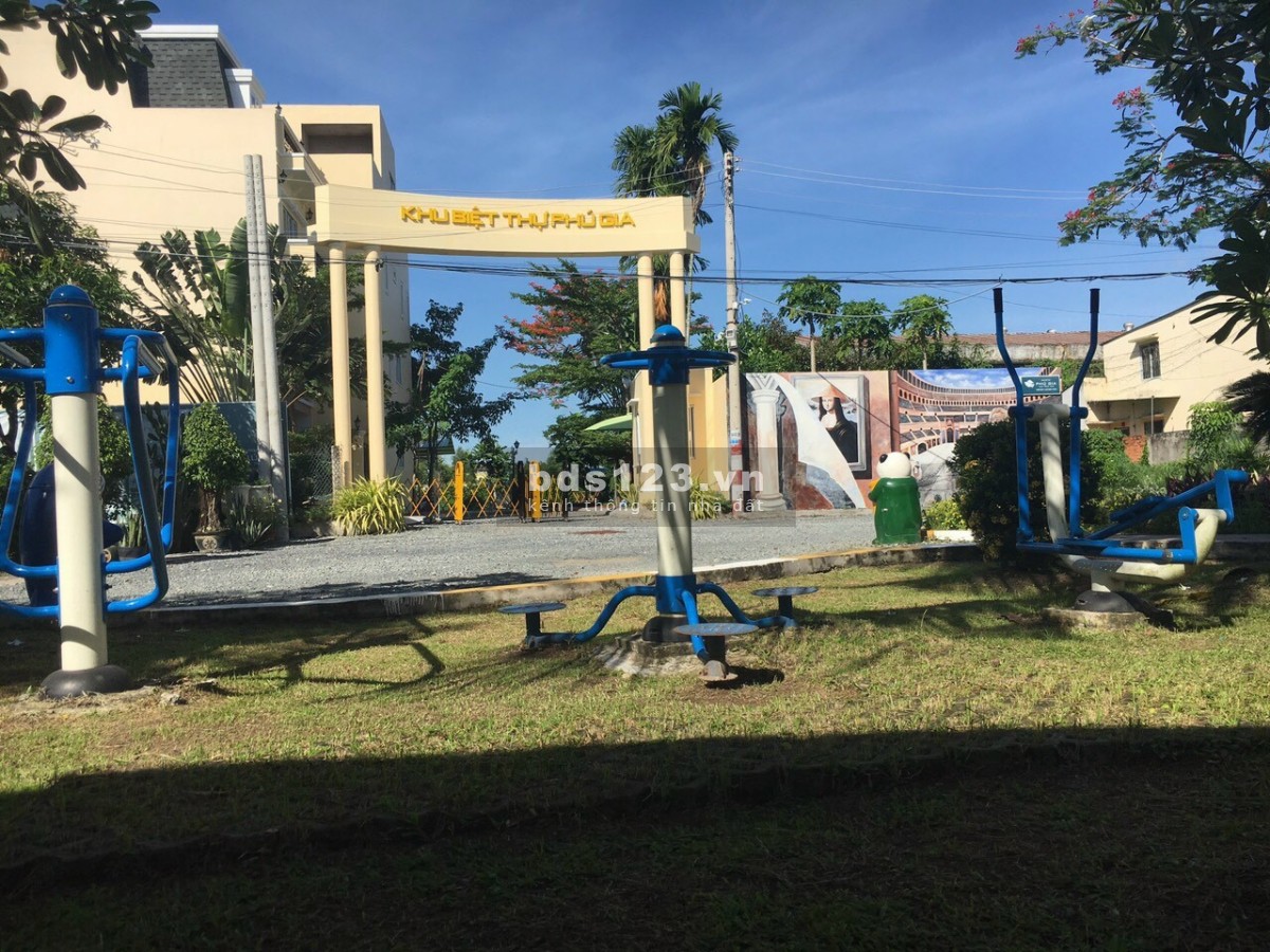 Khu biệt thự Phú Gia trung tâm Thành Phố Tân An thanh toán linh hoạt
