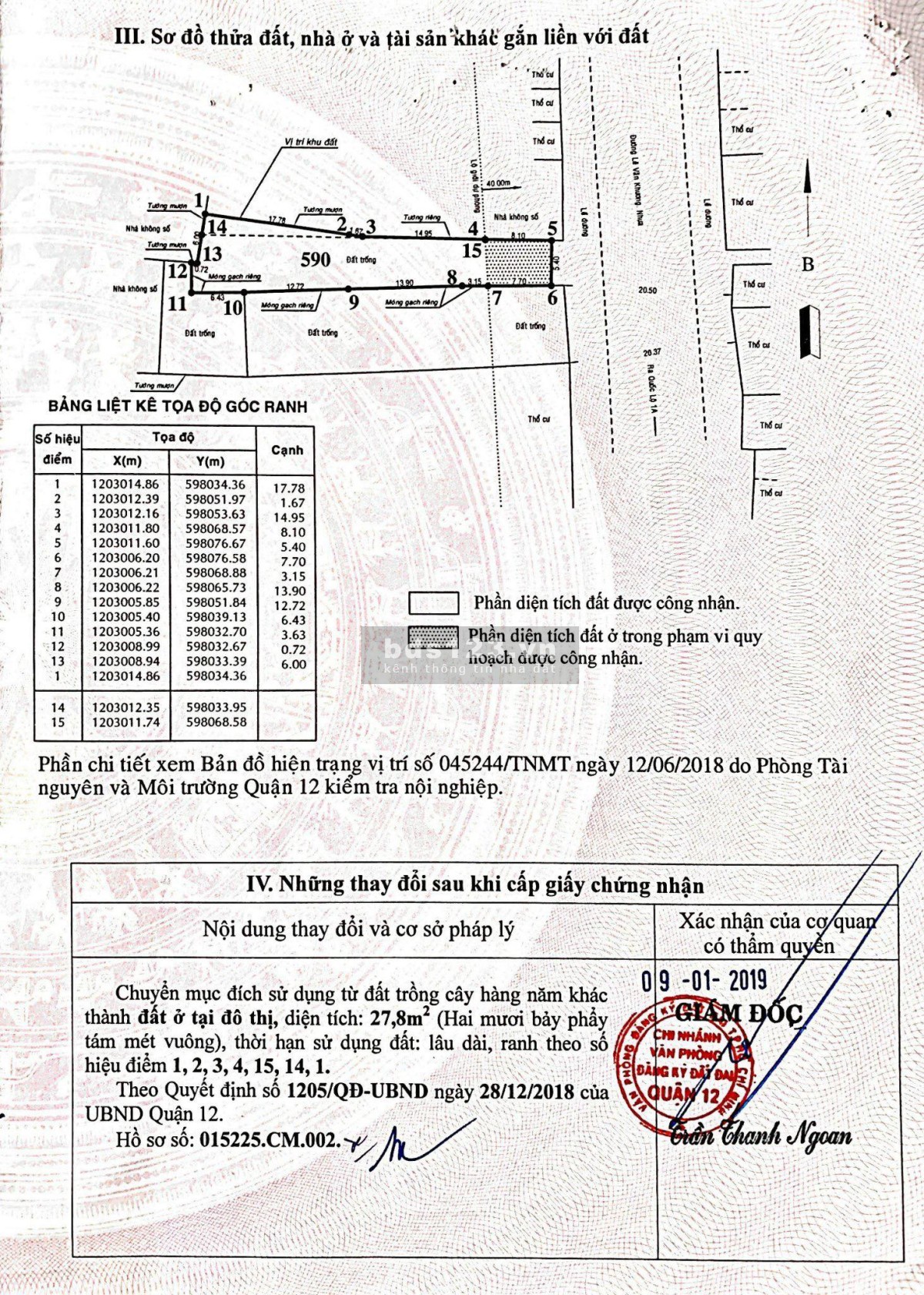 BÁN ĐẤT ( TẶNG NHÀ) MẶT TIỀN SẦM ỨC, LÊ VĂN KHƯƠNG, NƠI LÝ TƯỞNG ĐỂ XÂY TRUNG TÂM THƯƠNG MẠI 10 TẦNG