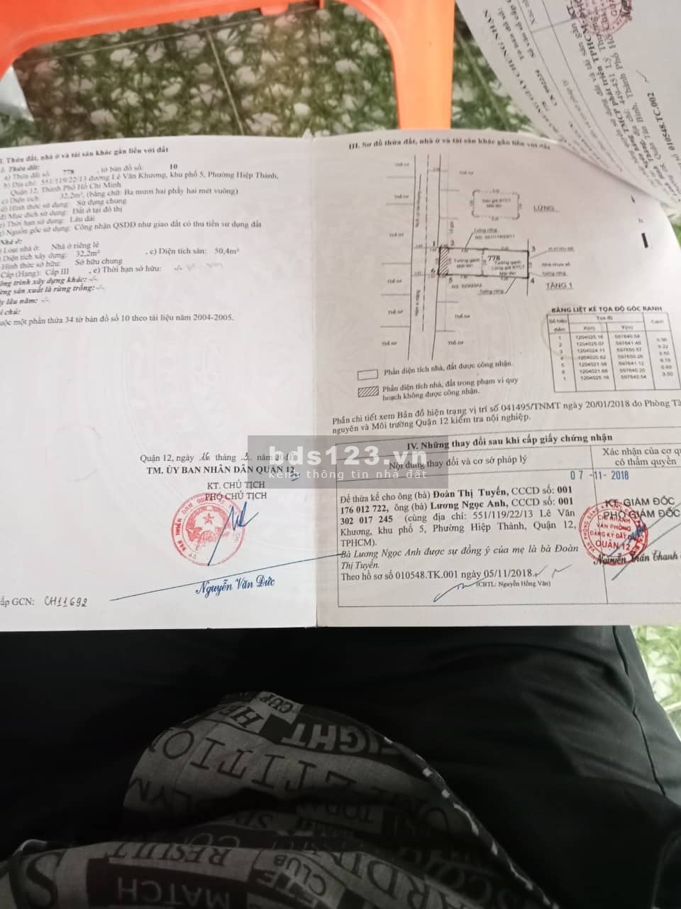 Bán nhà Lê Văn Khương phường Hiệp Thành, Quận 12 liên hệ 0962988066