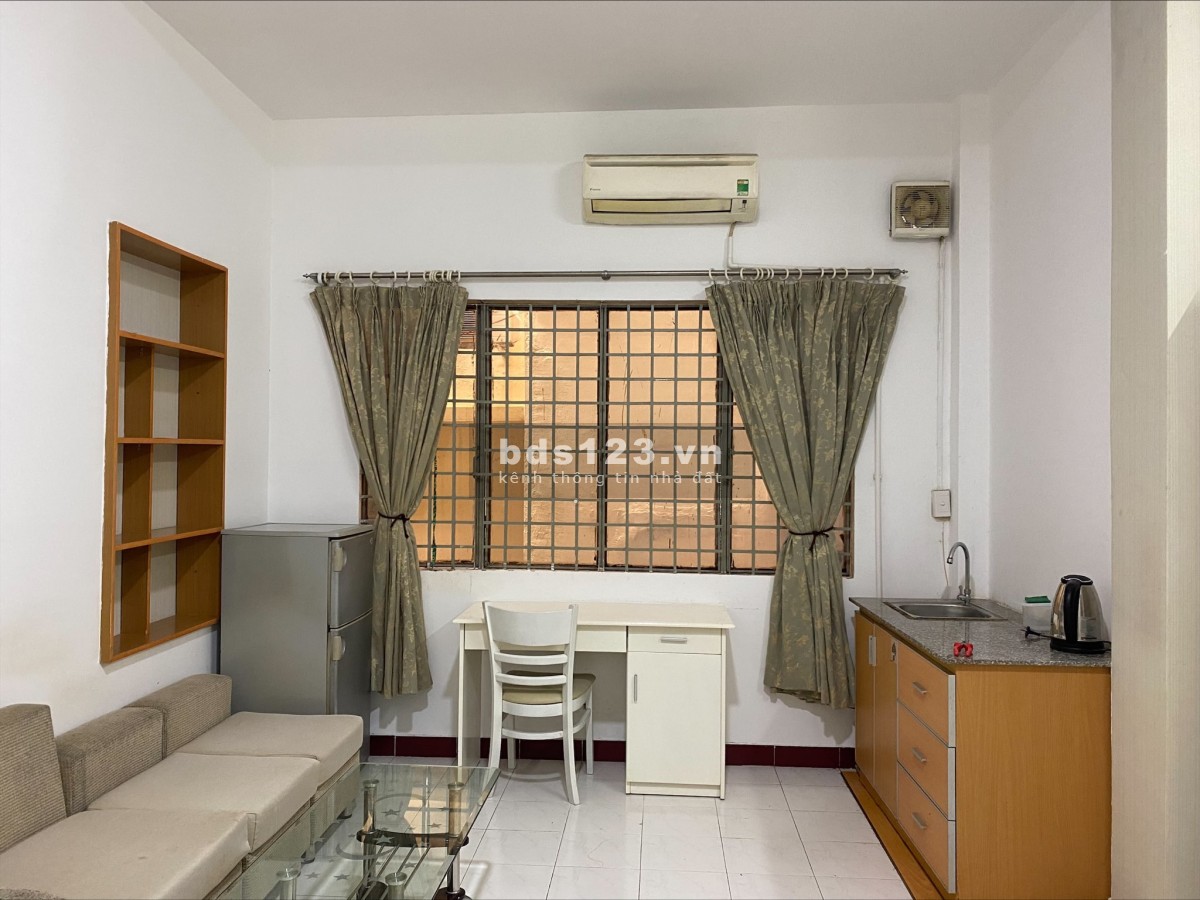 Phòng Q1, phòng trọ q1, phòng studio full nội thất, giờ giấc tự do, lê thánh tôn