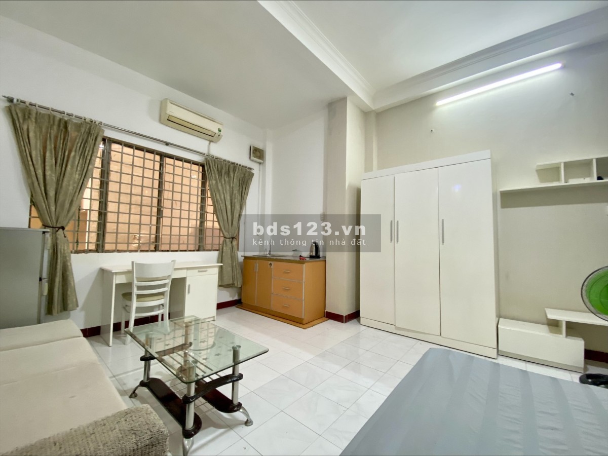 Phòng Q1, phòng trọ q1, phòng studio full nội thất, giờ giấc tự do, lê thánh tôn
