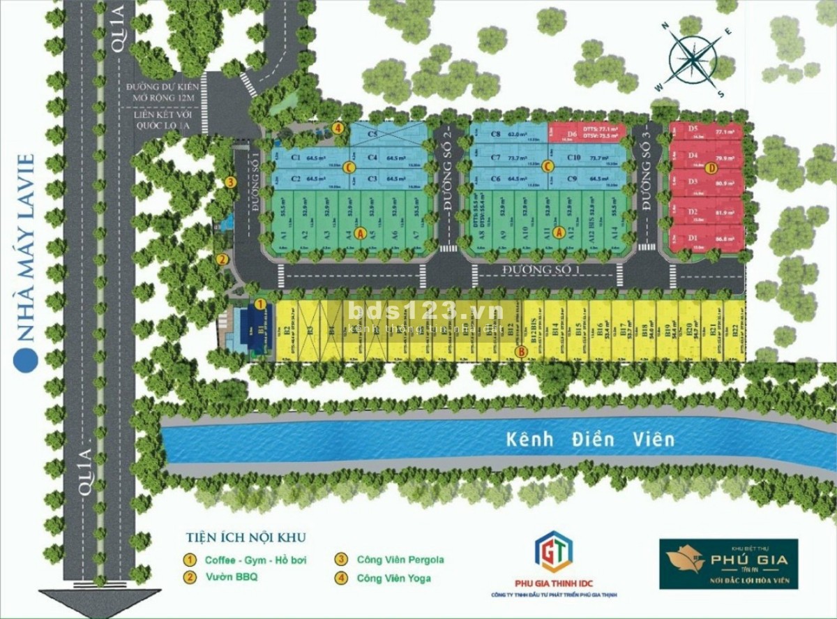 Khu biệt thự thành phố Tân An, nâng tầm giá trị cuộc sống, chiết khấu cao, lh 0909123821