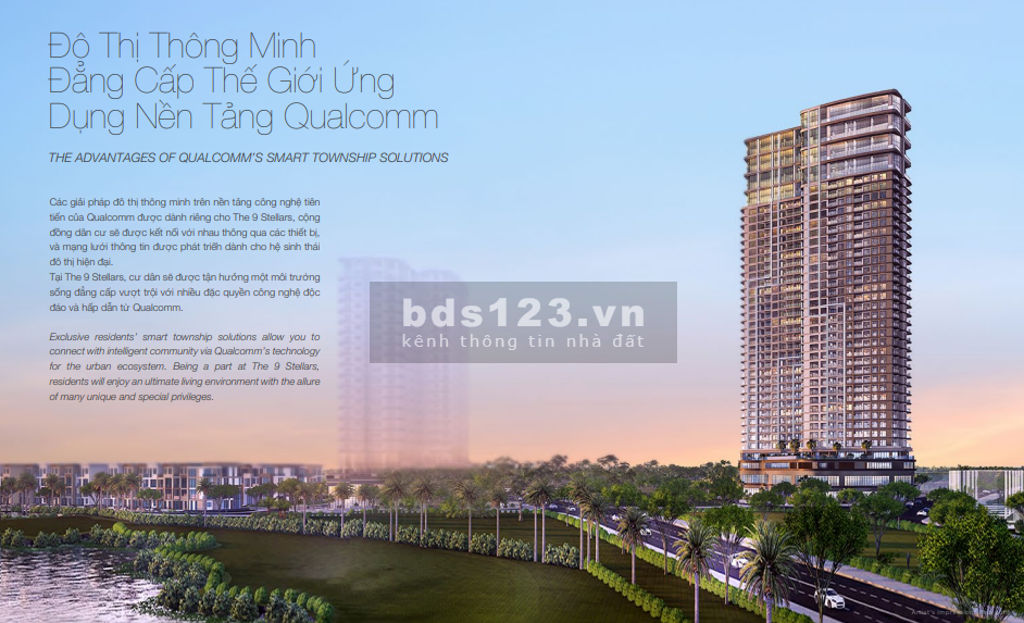 Bán gấp căn hộ cao tầng 2pn 74m2 The 9 Stellars Ngay tại trạm Metro Long Bình view nội khu
