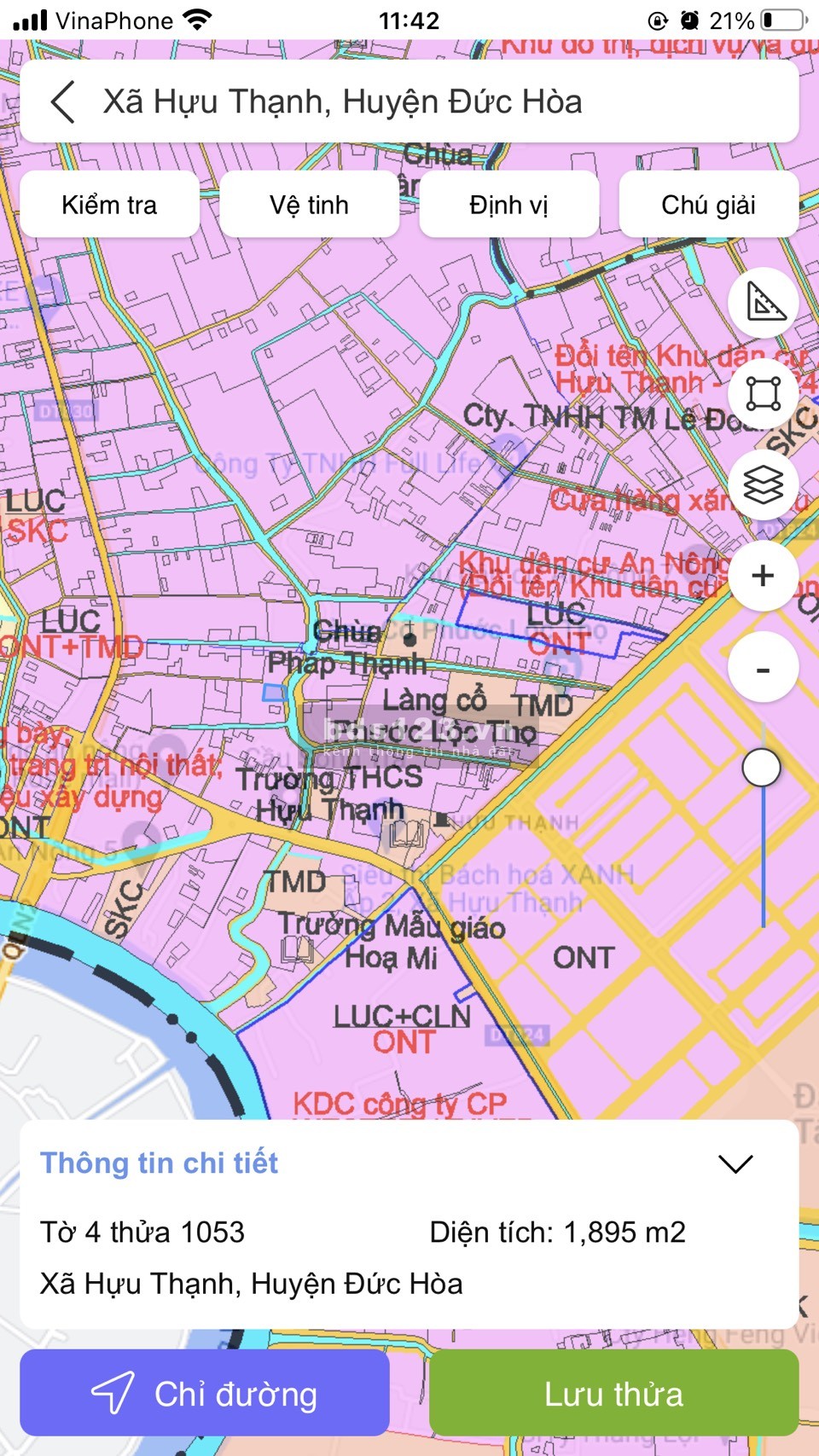 Bán đất nền SHR View kênh đối diện Đại Học Tân Tạo gần 2 Cụm KCN lớn