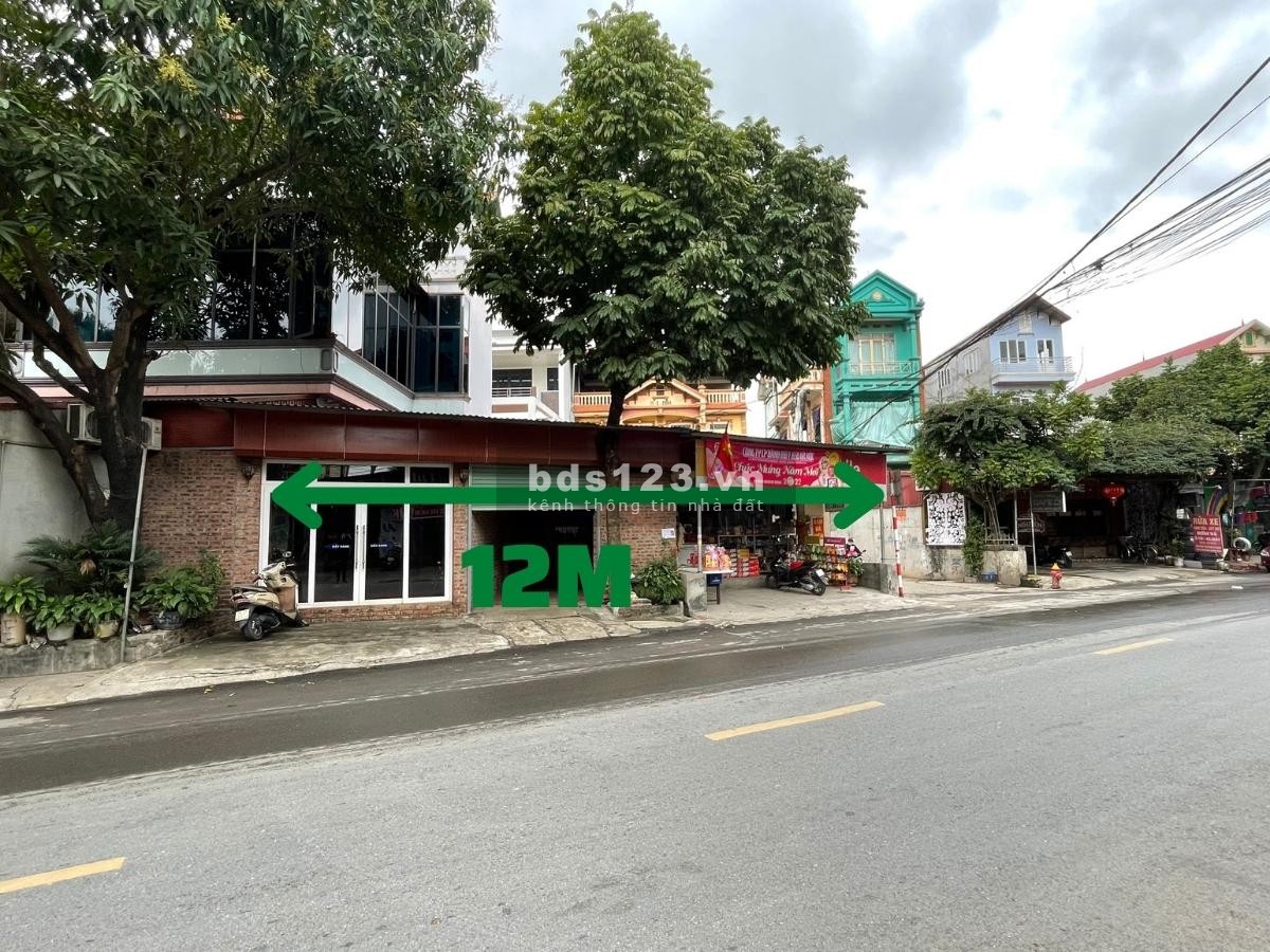 Cho thuê nhà mặt đường, mặt tiền 12M, diện tích 100m2 giá 15 triệu/tháng