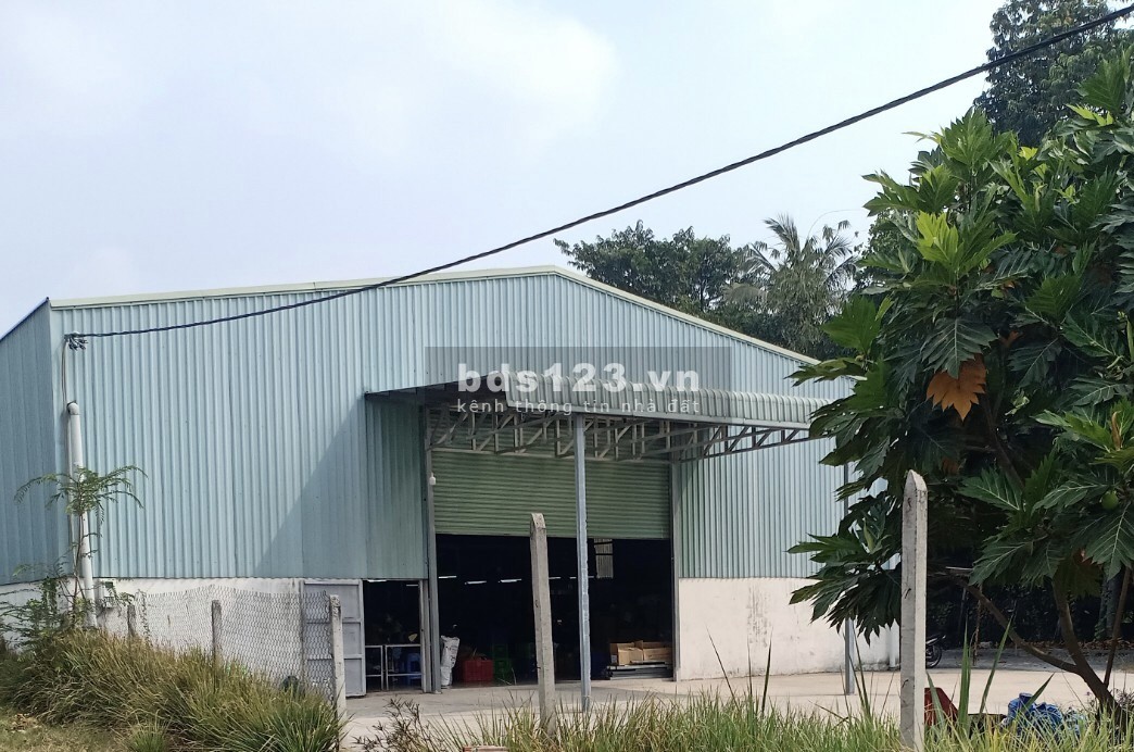 Cho thuê 2 MB kho xưởng đất diện tích sử dụng 1700m2 trục Hà Huy Giáp Quận 12