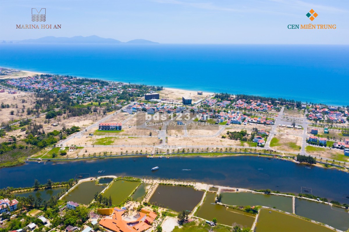 Bán nhanh suất ngoại giao lô biệt thự view bến du thuyền Hội An, sát biển An Bàng