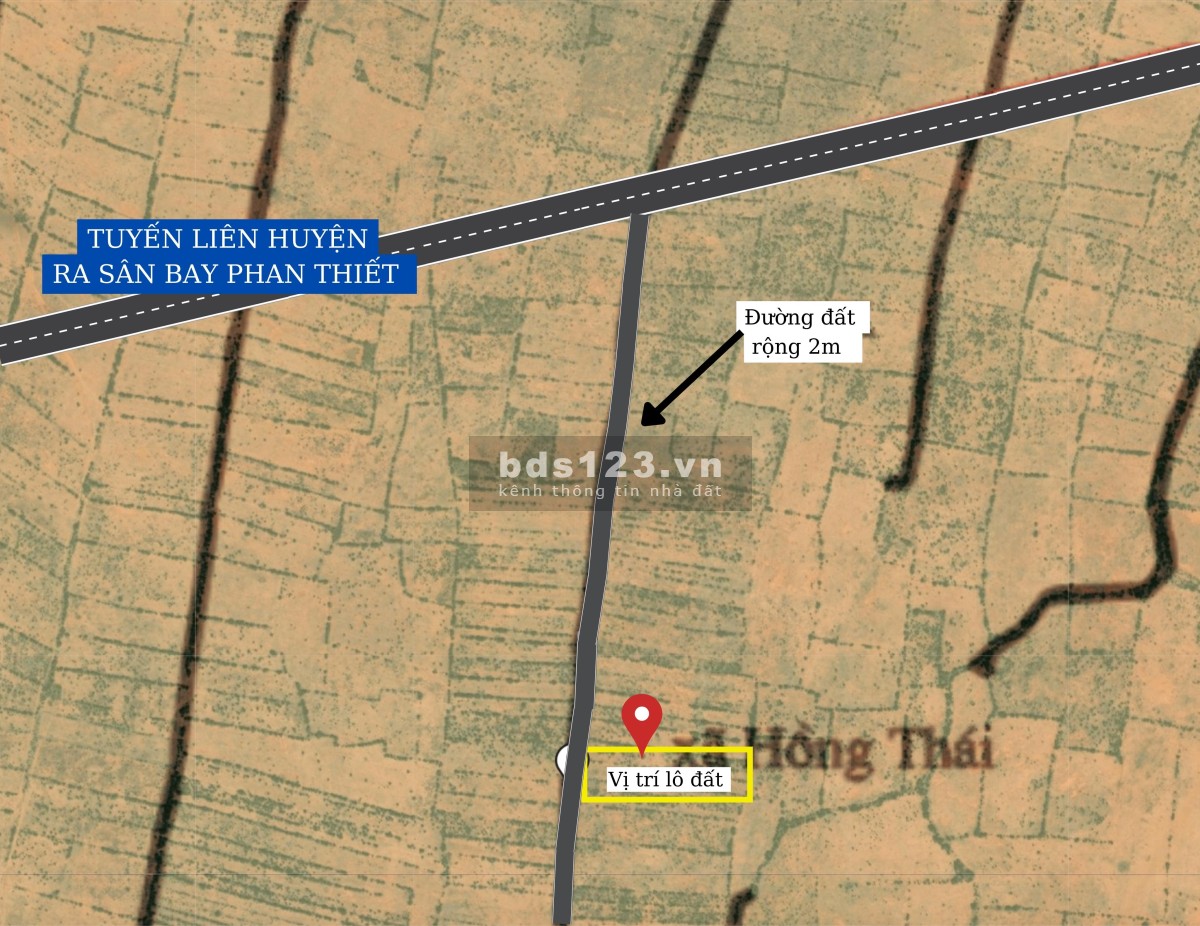 [VỊ TRÍ ĐẸP] Bán lô cách liên huyện ra Sân bay chỉ 700m. LH : 0901119499