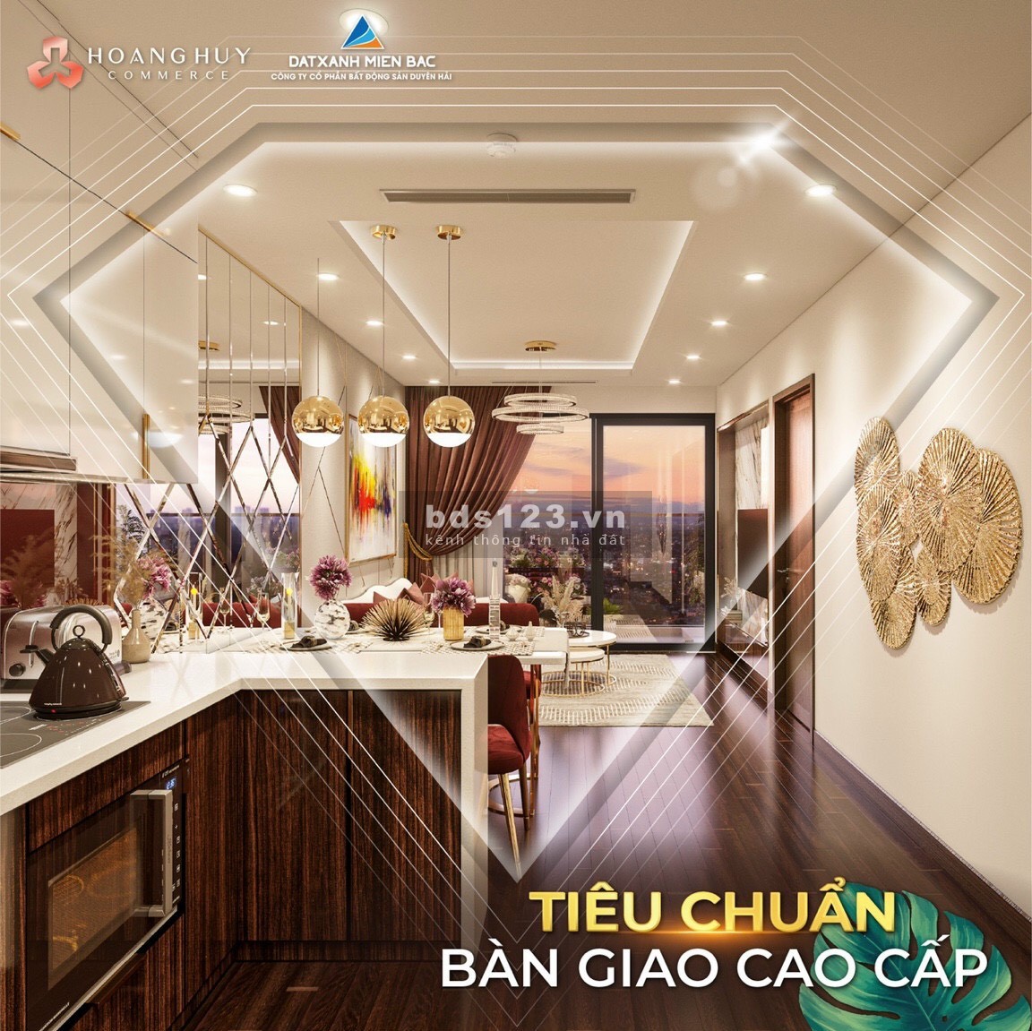 Bán căn hộ chuyển nhượng giá ngoại giao cực đẹp dự án Hoàng Huy Commerce