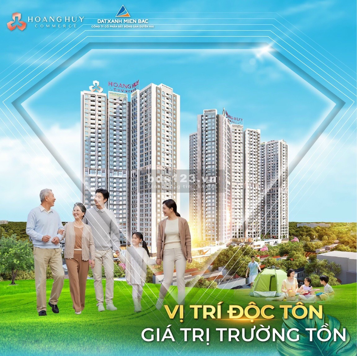 Bán căn hộ chuyển nhượng giá ngoại giao cực đẹp dự án Hoàng Huy Commerce